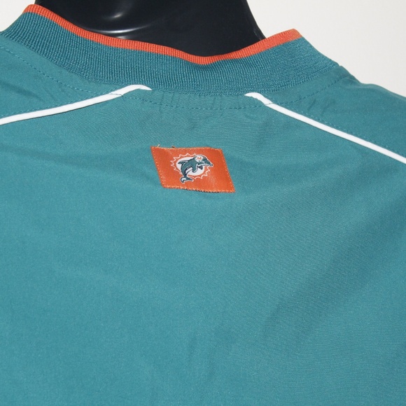 NFL Windbreaker Pullover Dolphins Men's Large - Picture 5 of 5